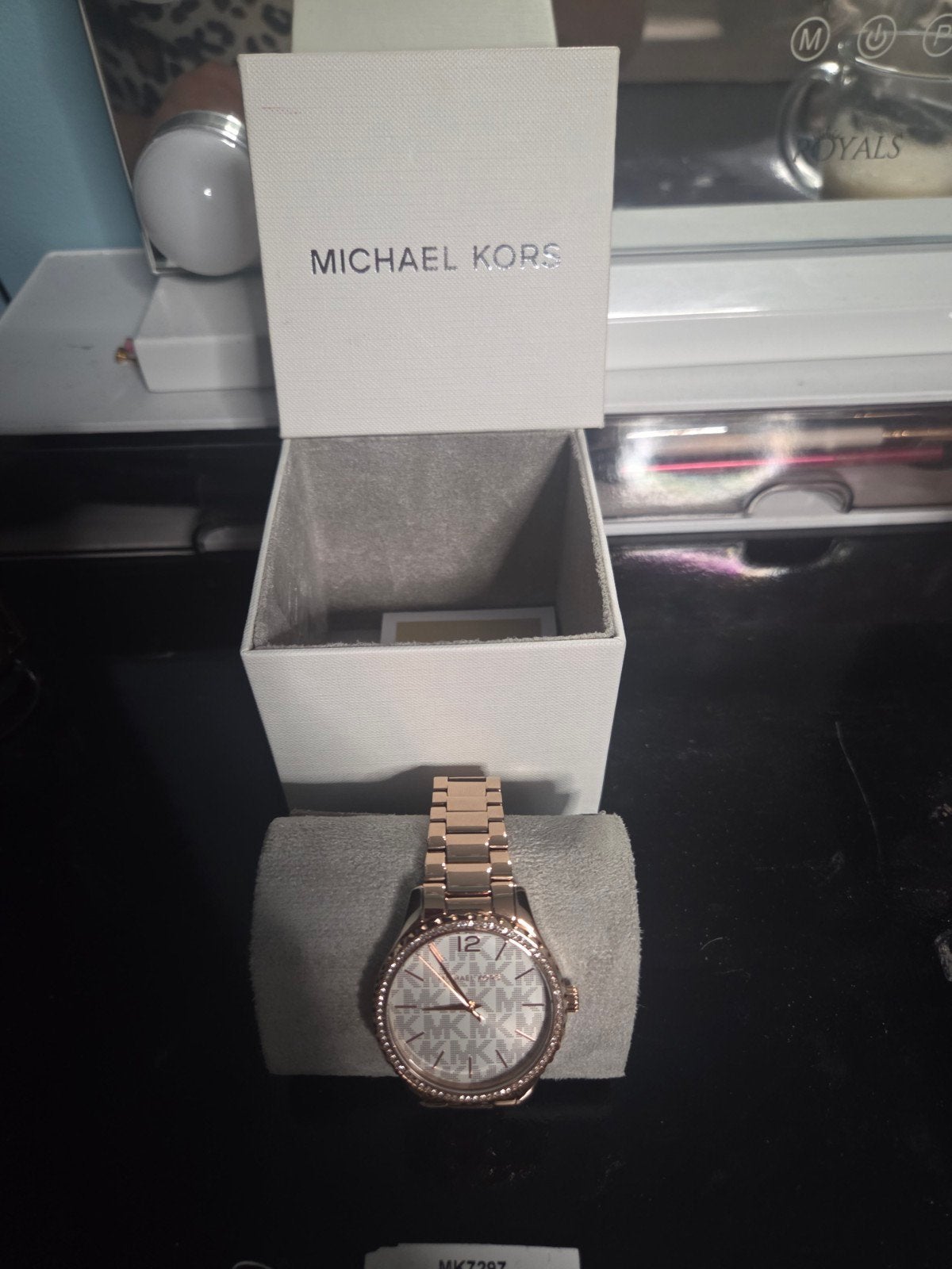 Michael Kors horloge rosékleurig, nieuw in doos, Ophalen