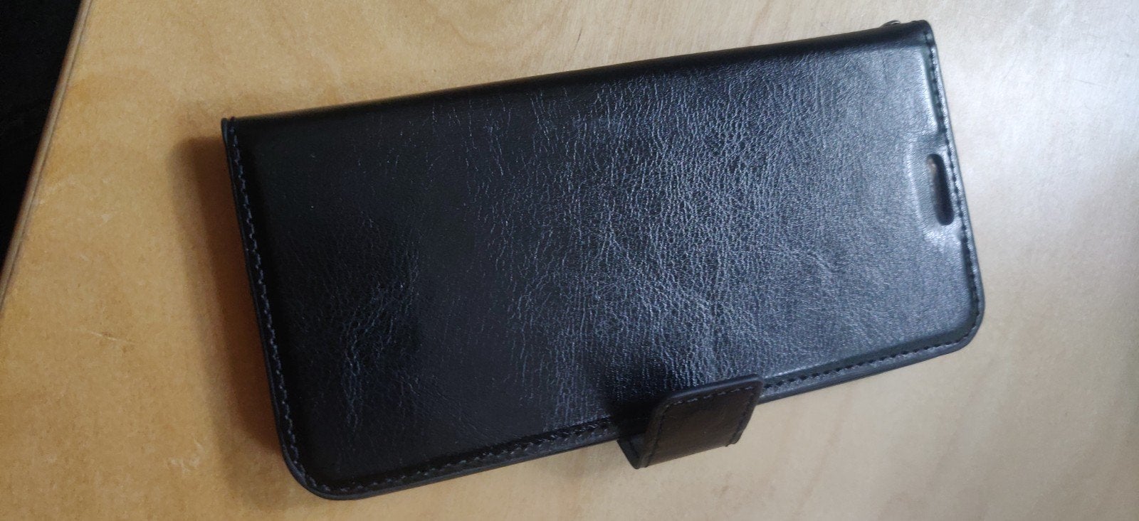Zwart Flipcase Hoesje voor Samsung Galaxy A50 - Nieuw, Ophalen of Verzenden, Nieuw, Overige modellen, Flipcase