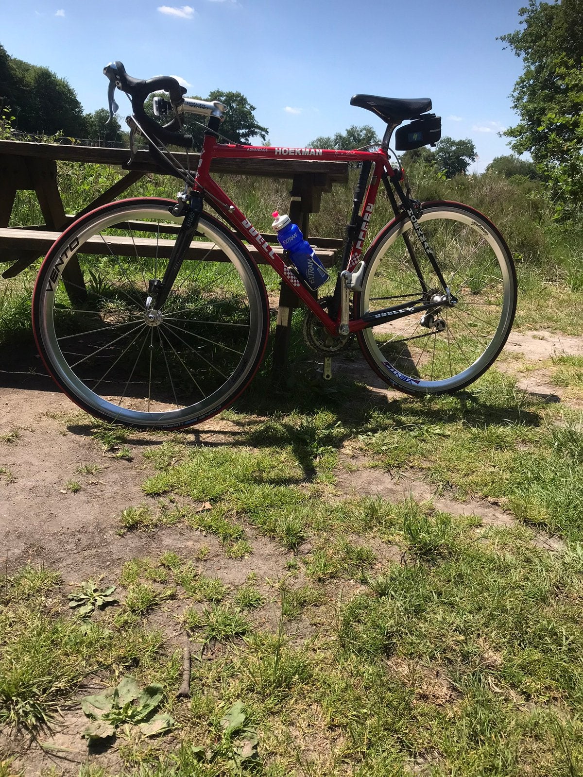 Te koop Deuel columbes max rage fiets maat57, 28 inch, Velgrem, Zo goed als nieuw, 53 tot 57 cm