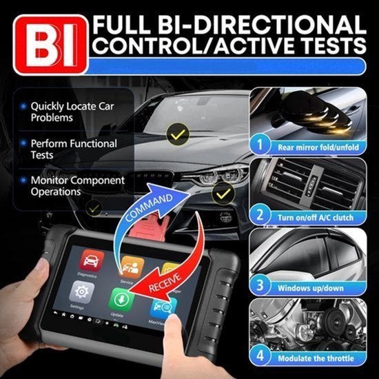 Auto Diagnosetool – OBD2 Scanner – Diagnoseapparaat, Corvance B.V., Verzenden, Nieuw, Corvancebol@gmail.com