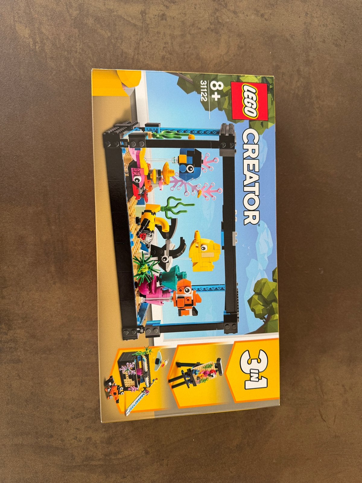 LEGO 31122 Aquarium – Creator 3-in-1, Spelcomputers en Games, Spelcomputers | Nintendo 2DS en 3DS, Ophalen of Verzenden, Zo goed als nieuw