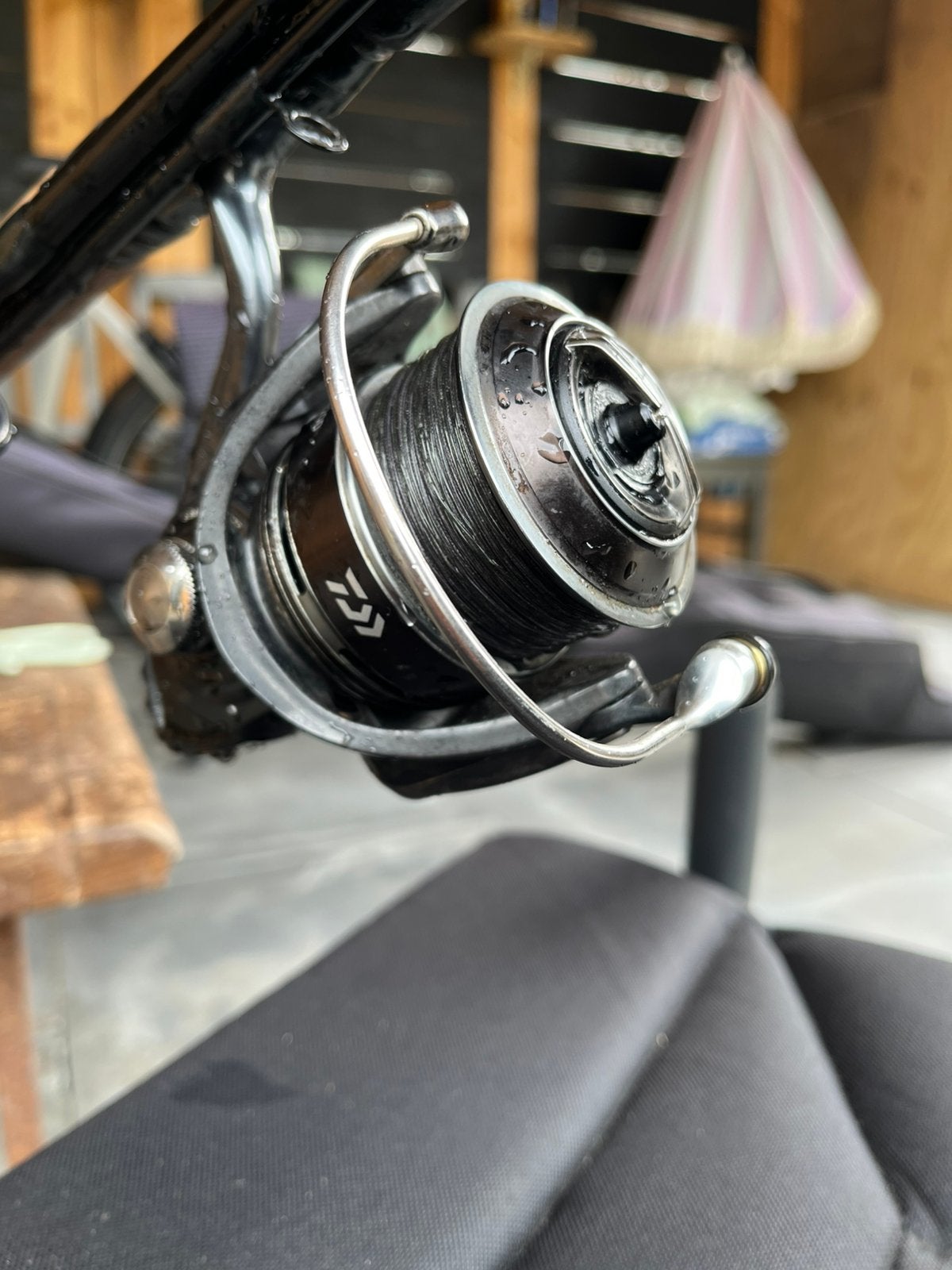 2x Daiwa TD feeder 4012QD feedermolens, Watersport en Boten, Hengelsport | Witvissen, Ophalen of Verzenden, Gebruikt, Molen