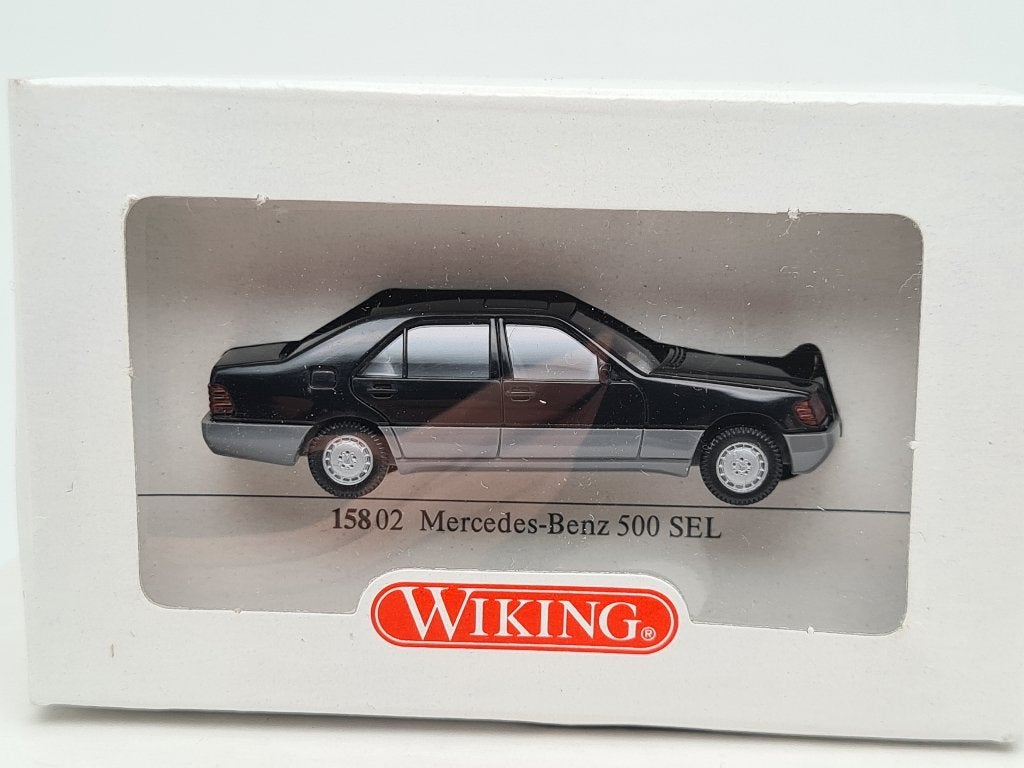 Mercedes Benz 500 SEL - Wiking 1/87, Verzenden, Zo goed als nieuw, Auto, Wiking