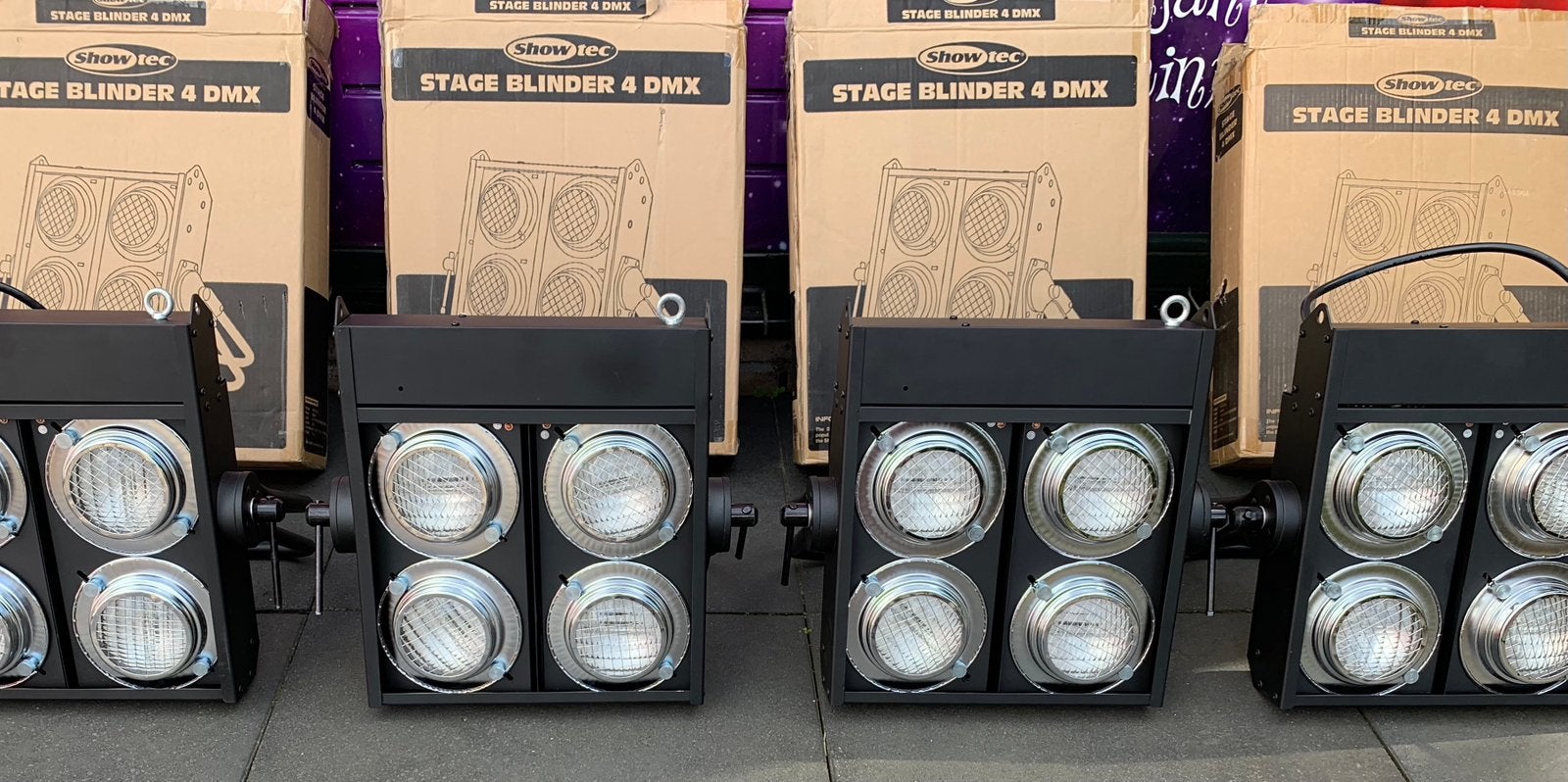 Showtec Stage Blinder 4 DMX (NIEUW), Muziek en Instrumenten, Licht en Laser, Ophalen, Zo goed als nieuw, Licht