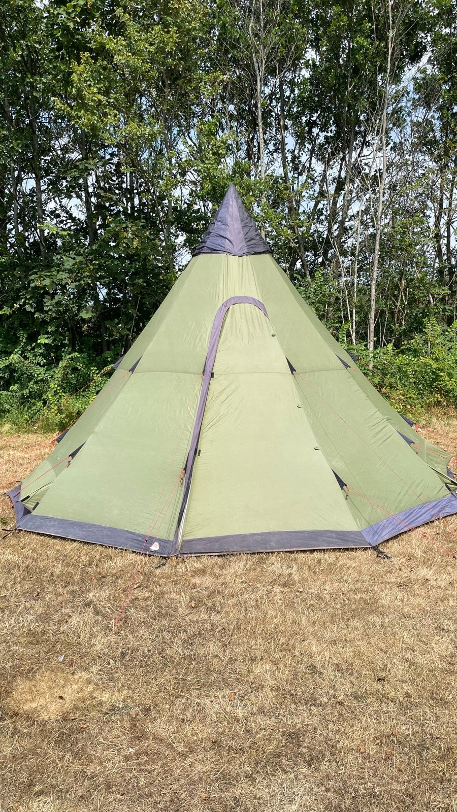 13x Robens Field Station Tipi Tent - Ruim en Comfortabel, Caravans en Kamperen, Tenten, Ophalen, Gebruikt, Tot en met 6