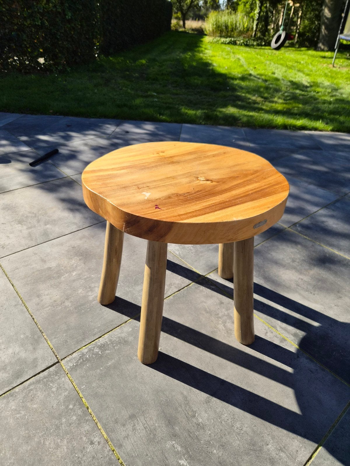 Massief houten salontafel van goround INTERIOR, Ophalen, Minder dan 50 cm, Gebruikt, Robuust, Landelijk
