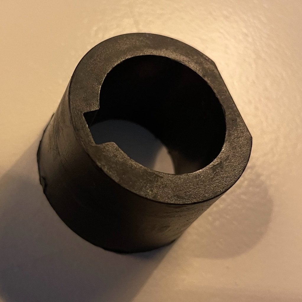 Stuuras‑adapter 25 mm met spiebaan voor Stazo stuurwiel, Ophalen, Gebruikt, Overige typen