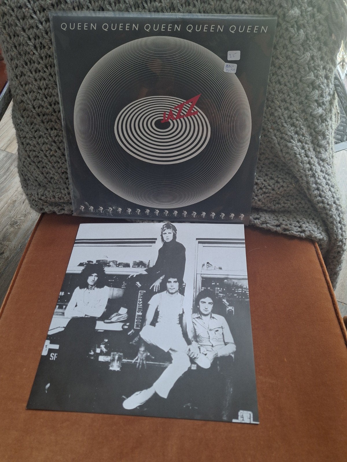 Queen - Jazz LP (1978) met poster en foto, LP, Rock, Gebruikt, Inclusief poster
