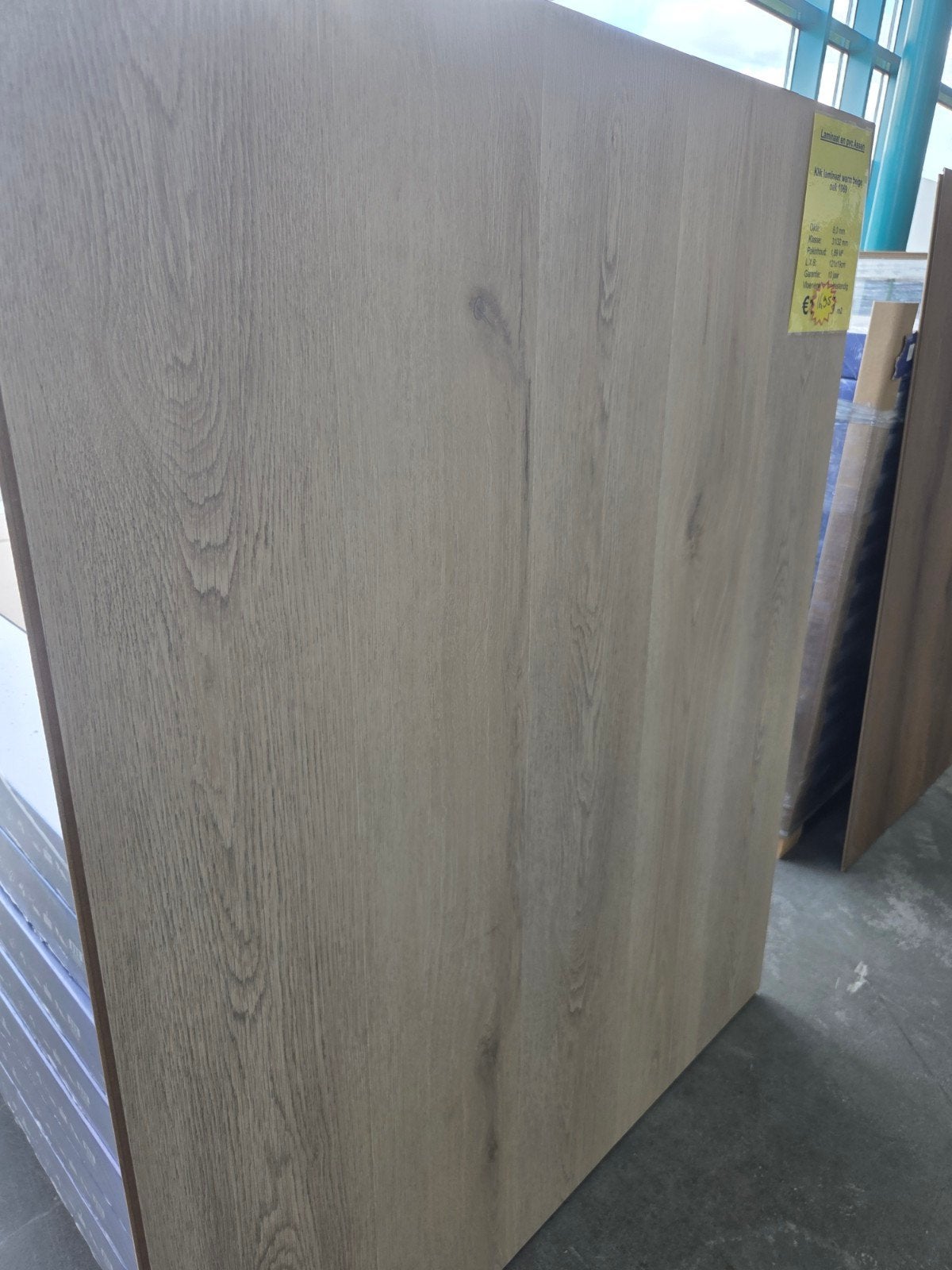 laminaat warm beige oak 1069, Ophalen, 75 m² of meer, Beige, Nieuw