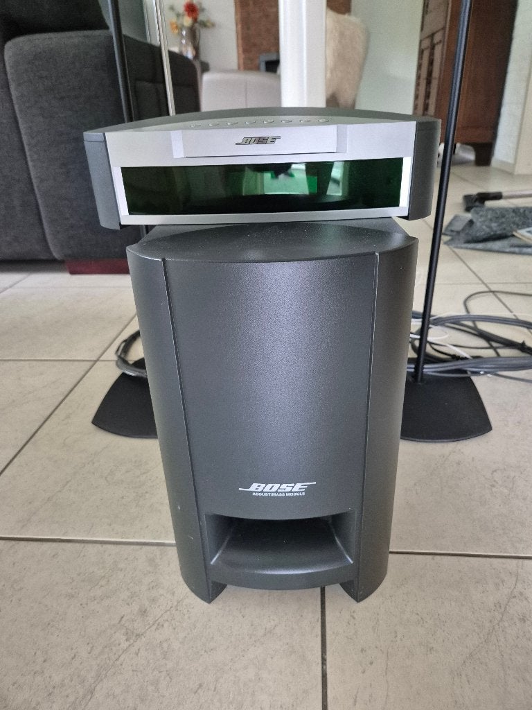 bose home cinema set met afstandsbediening, Gebruikt, Dvd-speler, 40 tot 70 watt, Ophalen