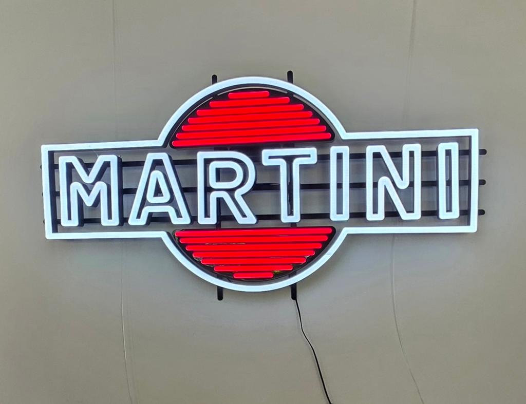 Martini lichtbak, led lichtreclame, Ophalen, Auto's