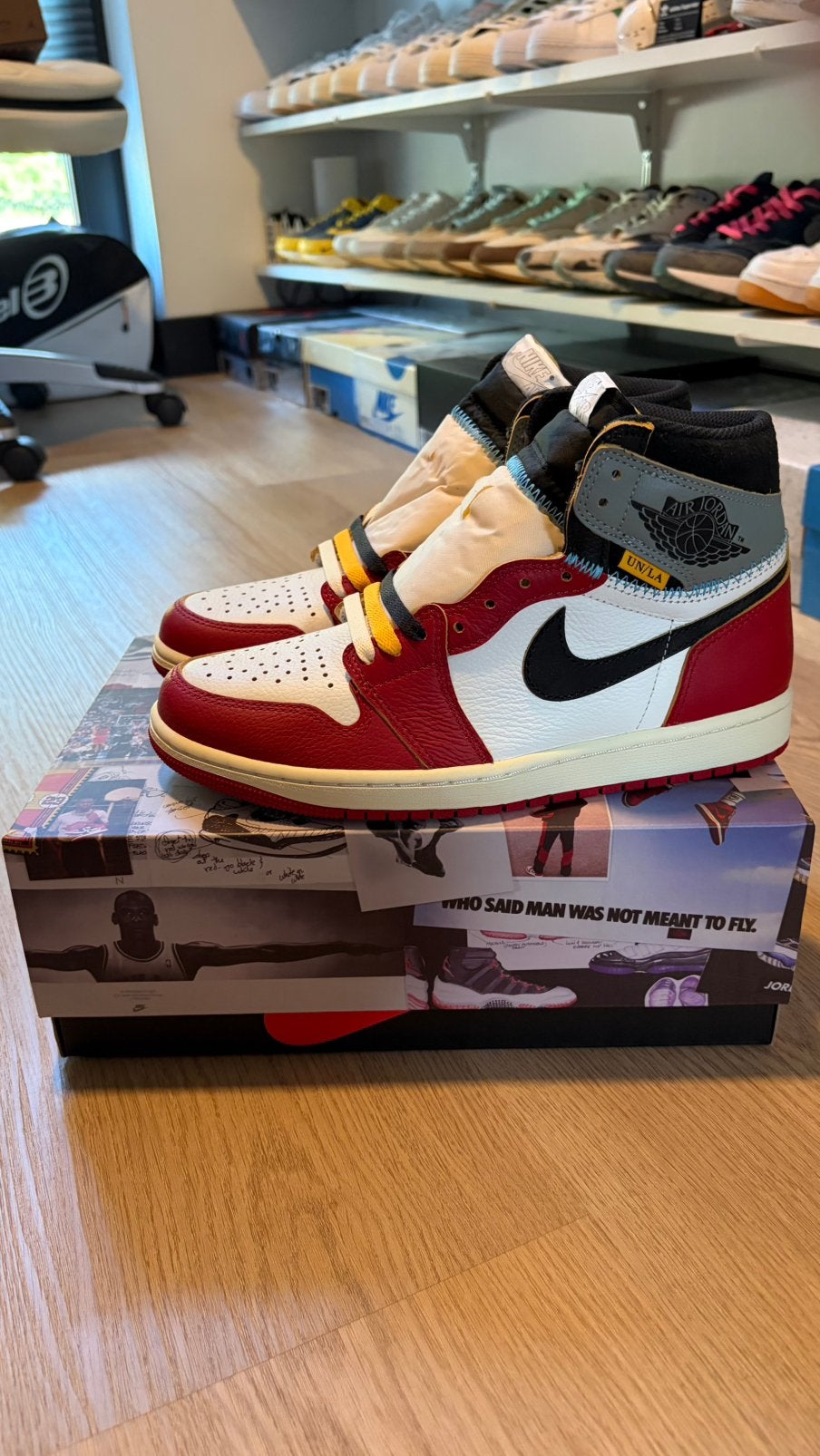 Nike Air Jordan 1 Union Chicago (mt 41), Overige kleuren, Nieuw, Ophalen of Verzenden, Sneakers of Gympen