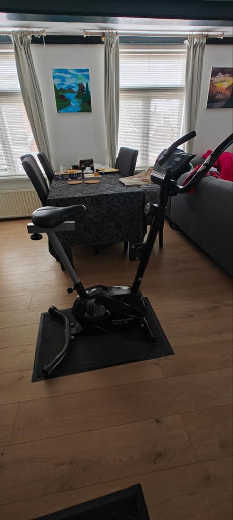 Tunturi FitCycle 20 Hometrainer, Sport en Fitness, Ophalen, Overige materialen, Zo goed als nieuw, Benen
