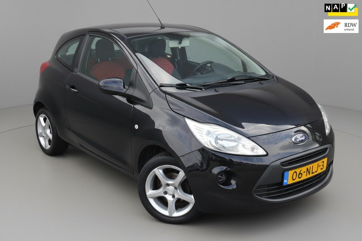 Ford Ka Airco|Elek.ramen|LM velgen|Dealer onderhouden!, Voorwielaandrijving, Dealer onderhouden, Gebruikt, 1242 cc