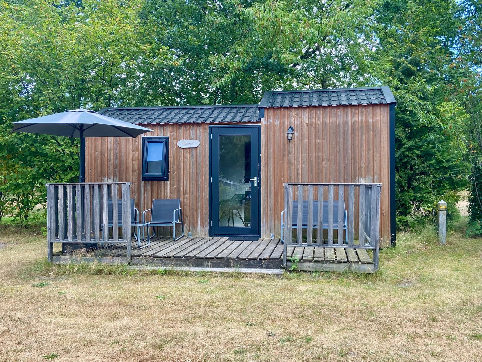 Te koop Tiny house/mantelzorgwoning/atelier, Tuin en Terras, Ophalen, 3 ramen of meer, Overige typen, 500 cm of meer