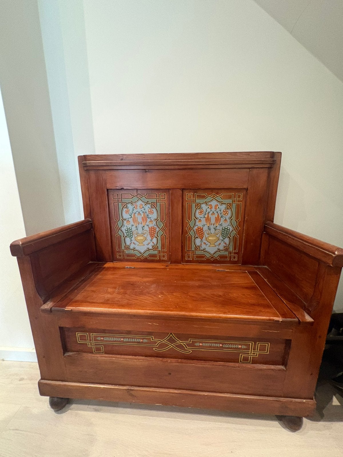 Te koop mooi vintage bankje, Ophalen of Verzenden