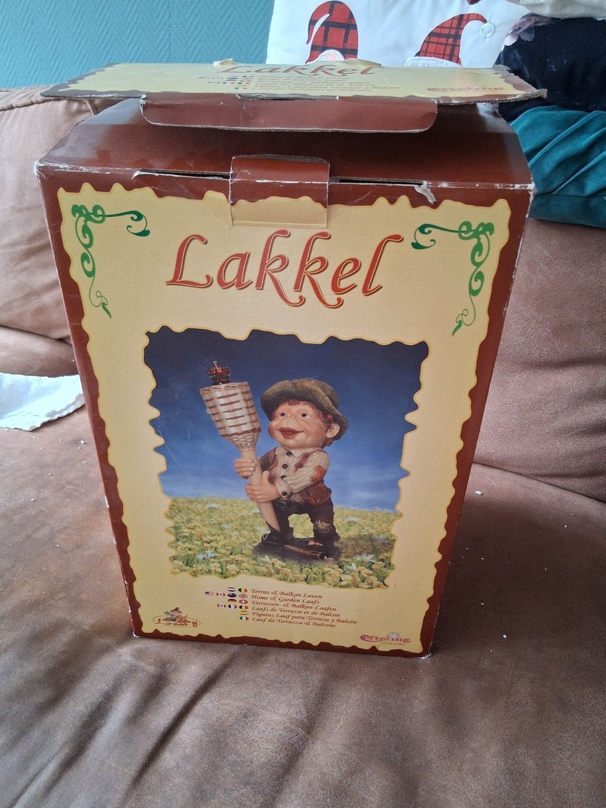 Efteling Laaf Lakkel Kandelaar - Zo goed als nieuw, Overige materialen, Meerkleurig, Overige merken, Ophalen of Verzenden