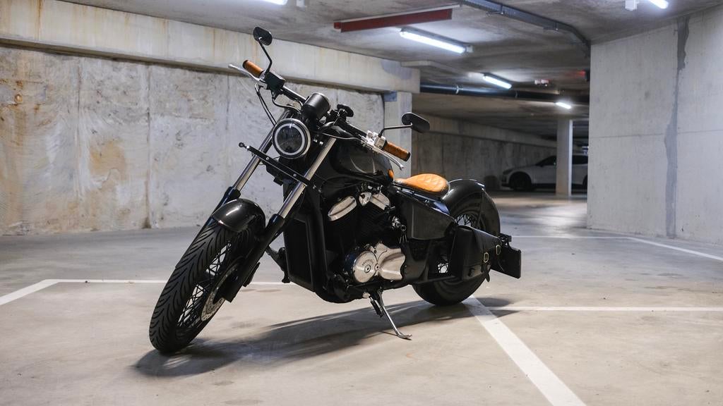 Honda VT 600 Bobber - Custom NLBoBBers - Nieuwe Lak & Accu, Motoren, Sportuitlaat, 2 cilinders, Chopper, Gebruikt