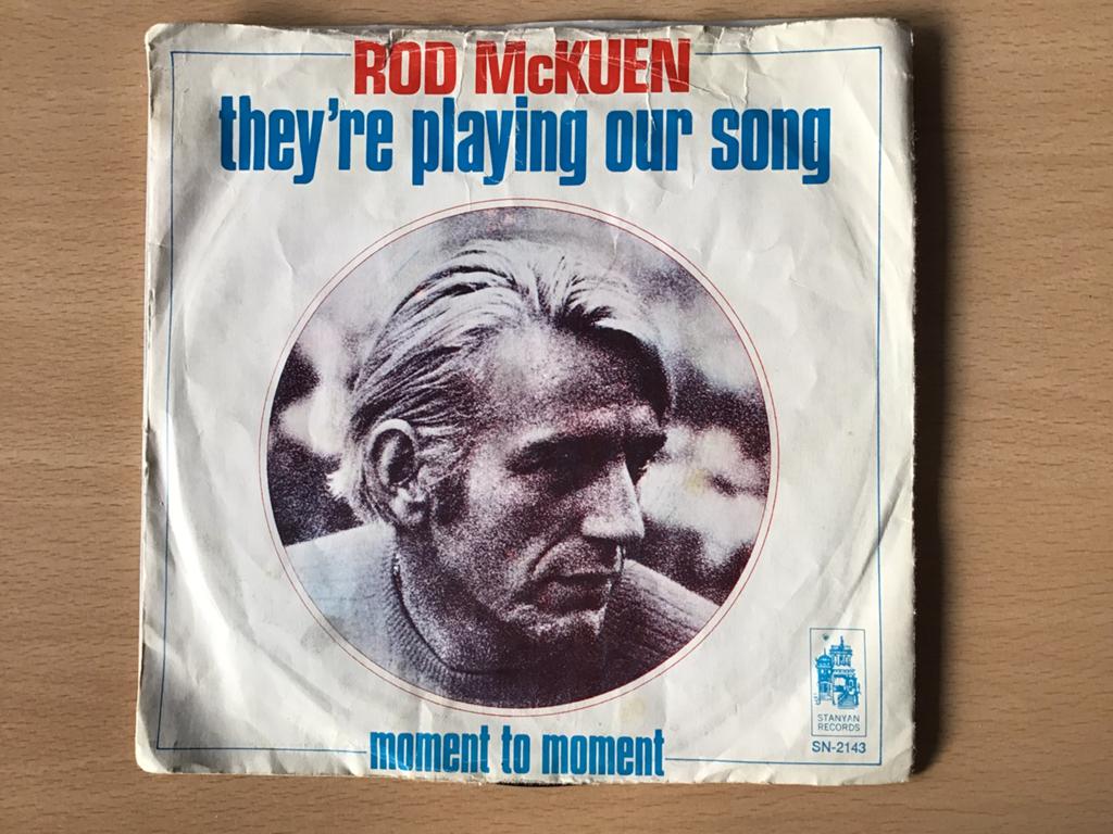 Rod McKuen-Their playing our song. Vinyl single., Gebruikt, 7 inch, Single, Ophalen of Verzenden