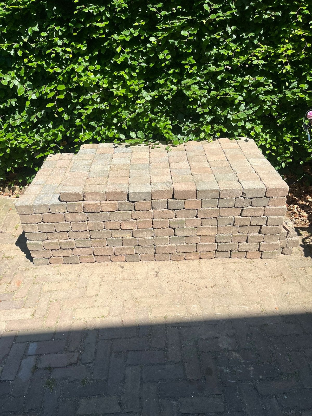 Gebruikte klinkers voor tuin of oprit, Ophalen, Gebruikt, Klinkers, 10 m² of meer
