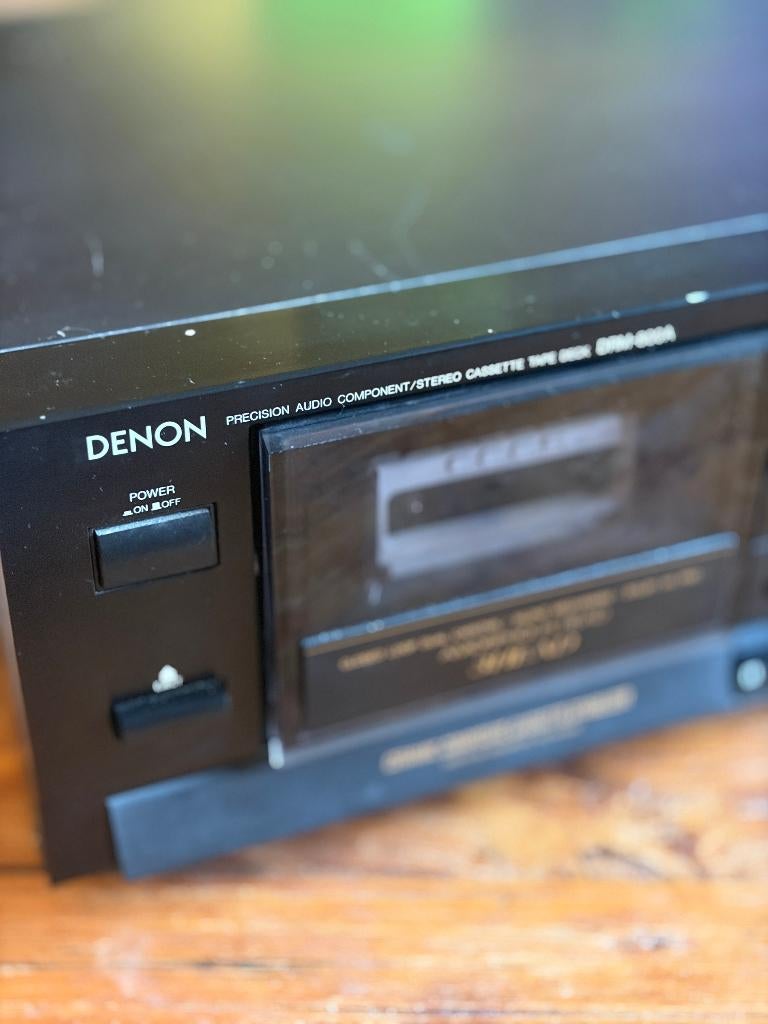 Denon DRM-800a Cassettedeck (Dolby BC HXPro 3 kops), Audio, Tv en Foto, Cassettedecks, Ophalen of Verzenden, Enkel, Denon, Auto-reverse