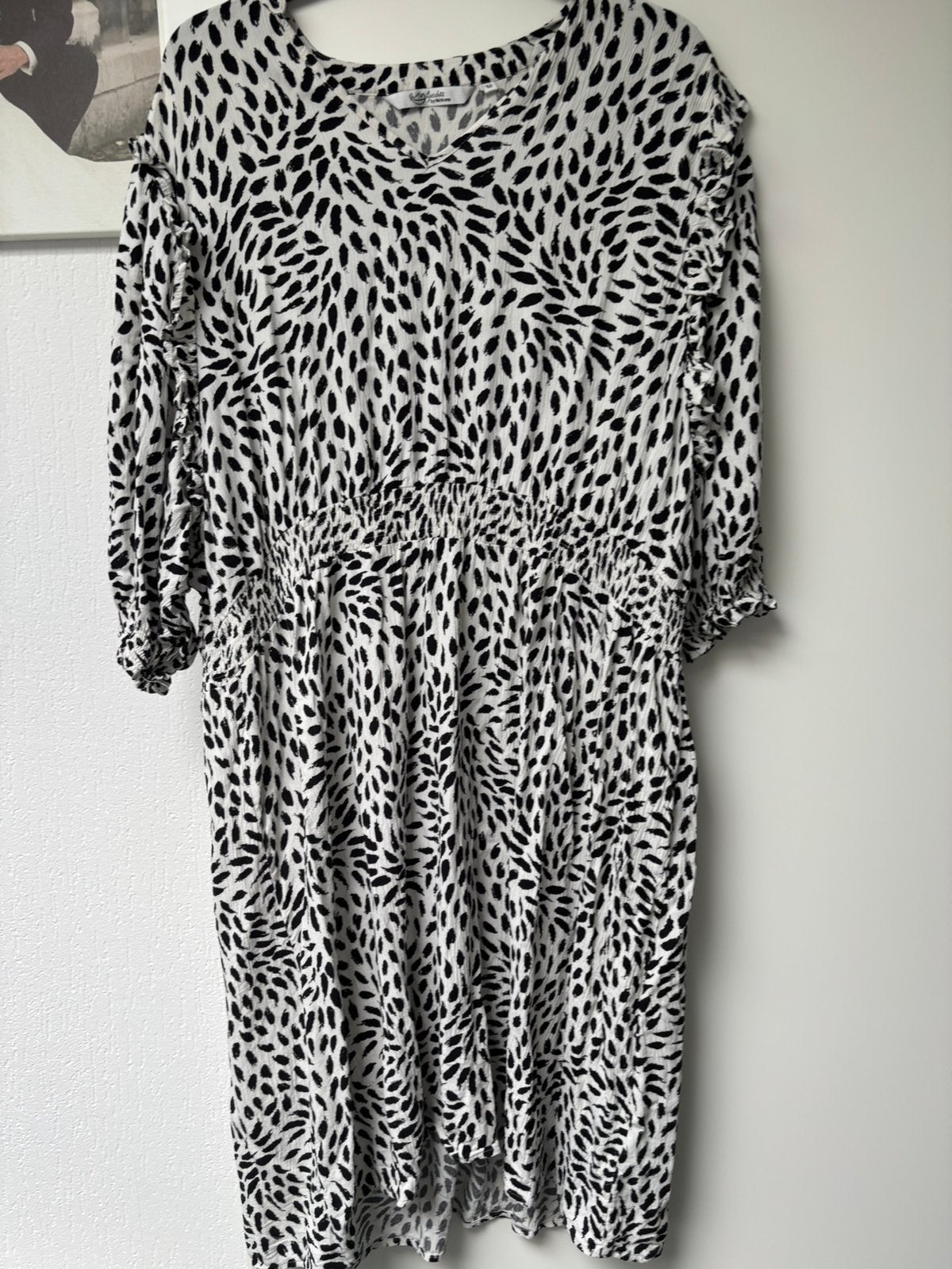 Zomerjurk Miljuschka, Kleding | Dames, Jurken, Verzenden, Zo goed als nieuw, Maat 46/48 (XL) of groter, Boven de knie