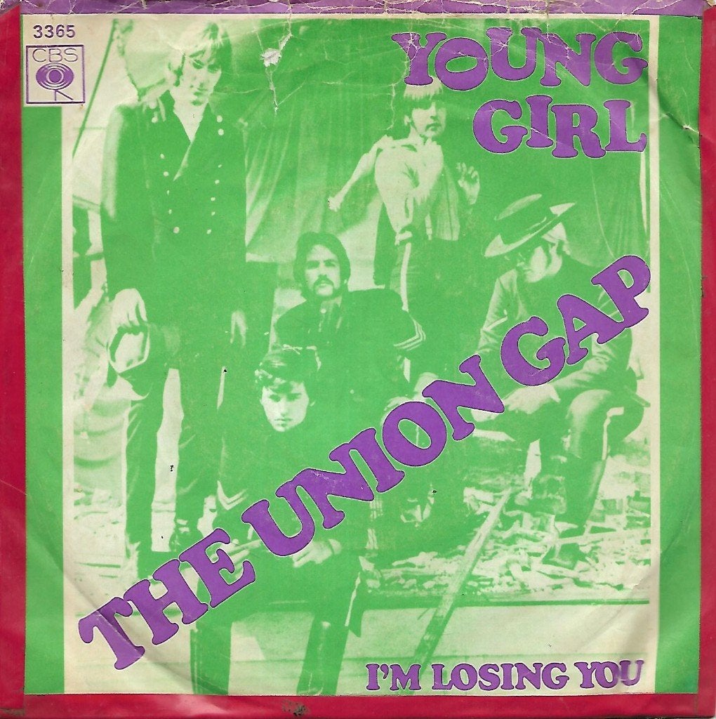 The Union Gap - Young girl, Cd's en Dvd's, Vinyl Singles, Ophalen of Verzenden, Gebruikt, 7 inch, Pop