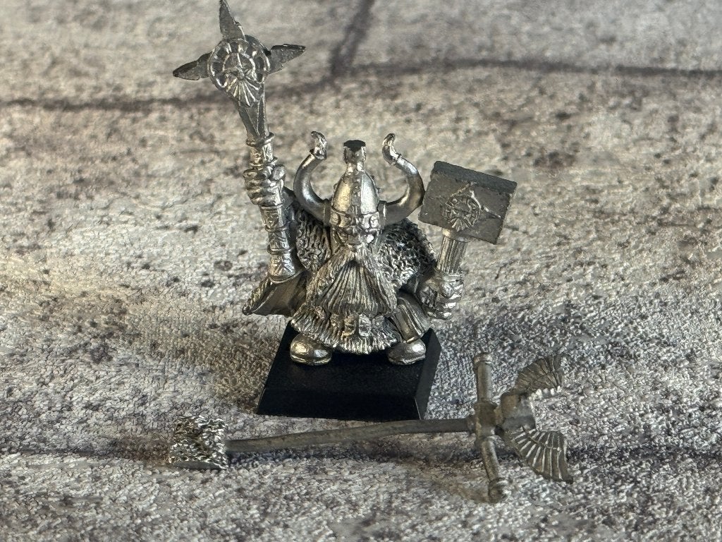 Dwarf Runesmith metal OOP Warhammer Fantasy, Hobby en Vrije tijd, Ophalen of Verzenden, Gebruikt, Warhammer, Figuurtje(s)
