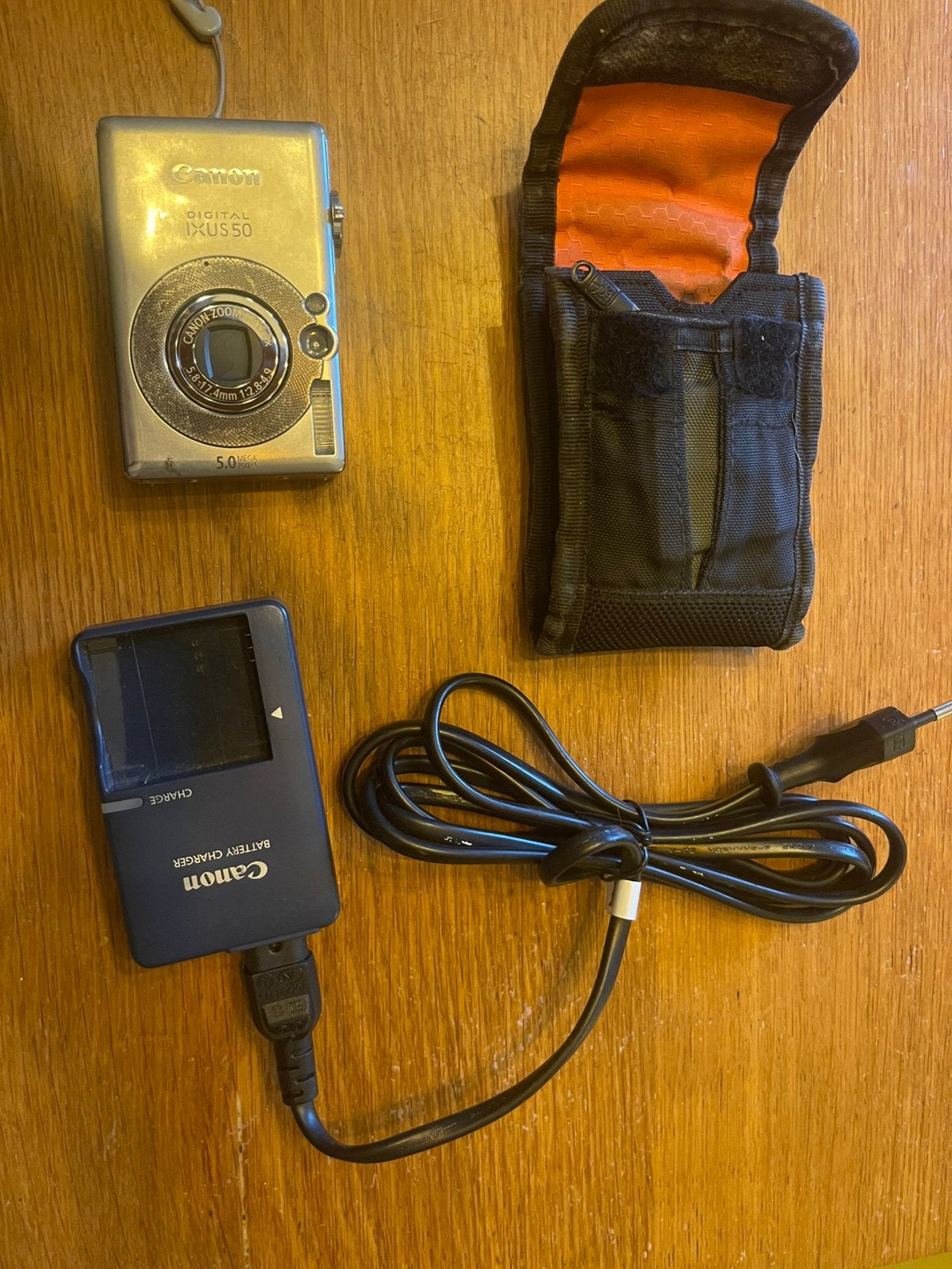 Canon digital ixus 50, Geheugenkaart, Canon, Ophalen of Verzenden, Zo goed als nieuw