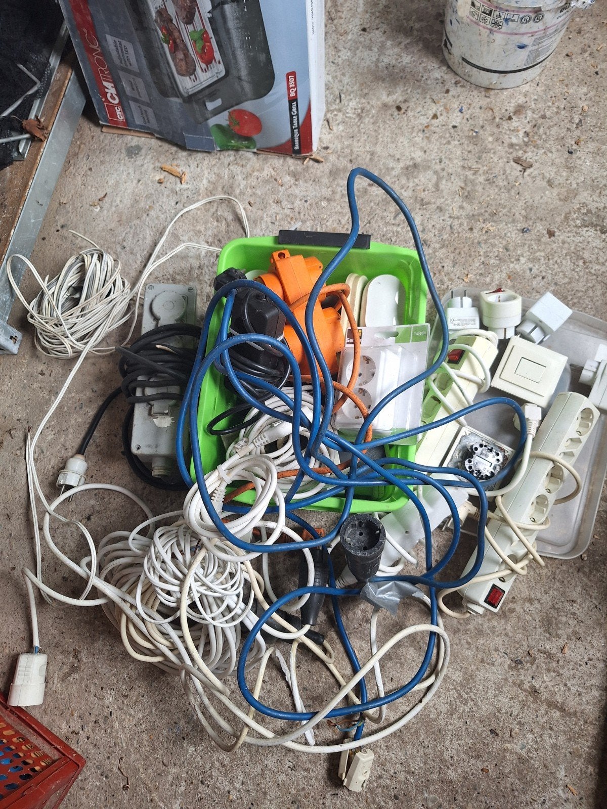 Diverse kabels, stekkers en stekkerdozen, Ophalen, Gebruikt, Overige merken, Kabel of Snoer