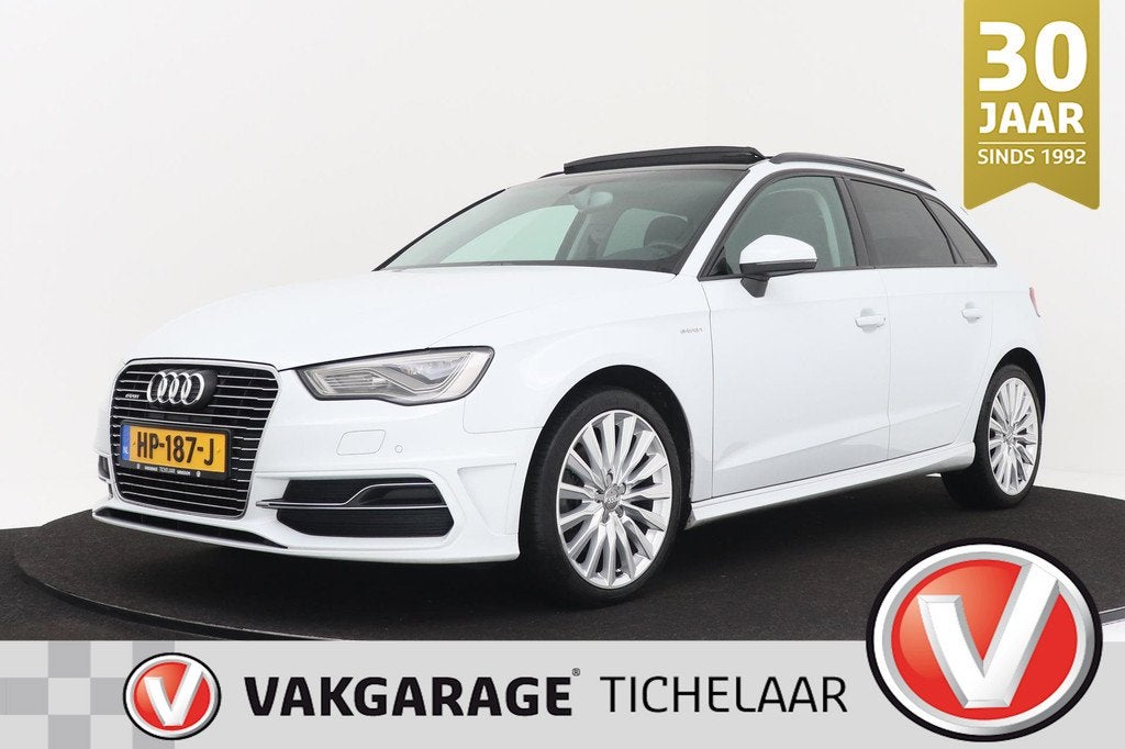 Audi A3 Sportback 1.4 e-tron PHEV Ambition Pro Line plus | P, Auto's, 8 kWh, Stof, Gebruikt, 150 pk