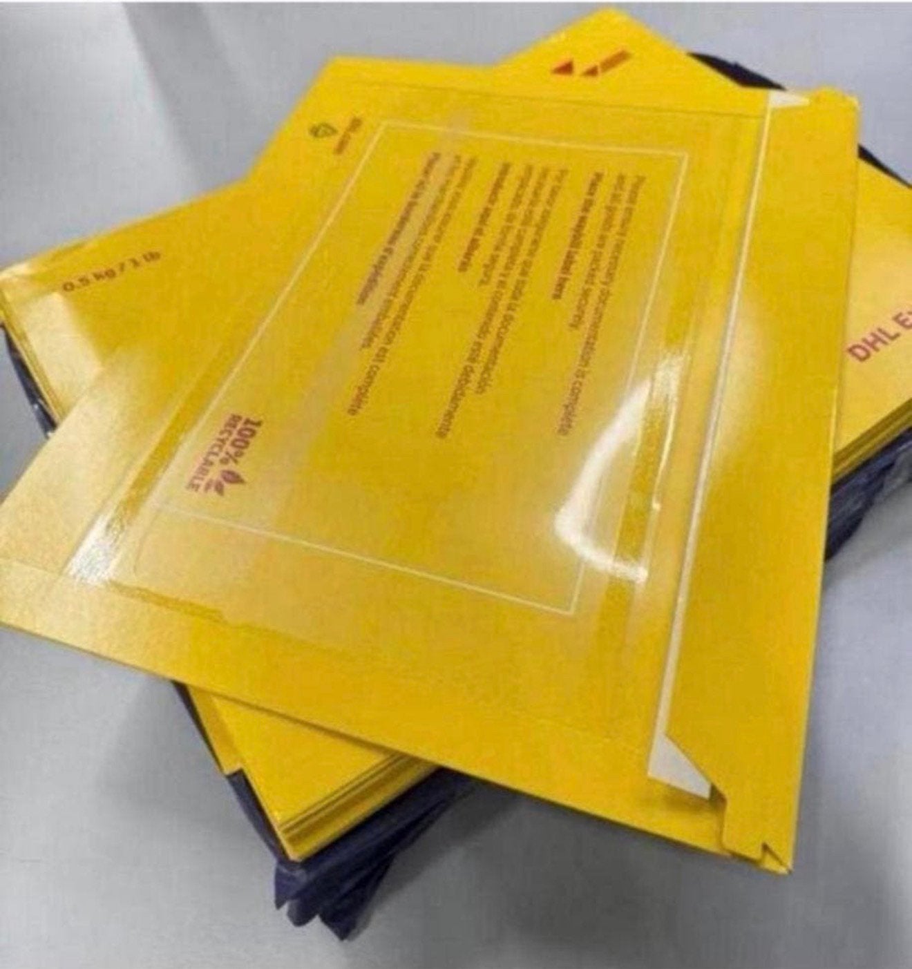 DHL 60x XL enveloppen 60 stuks envelop internationaal NIEUW, Ophalen of Verzenden, Envelop