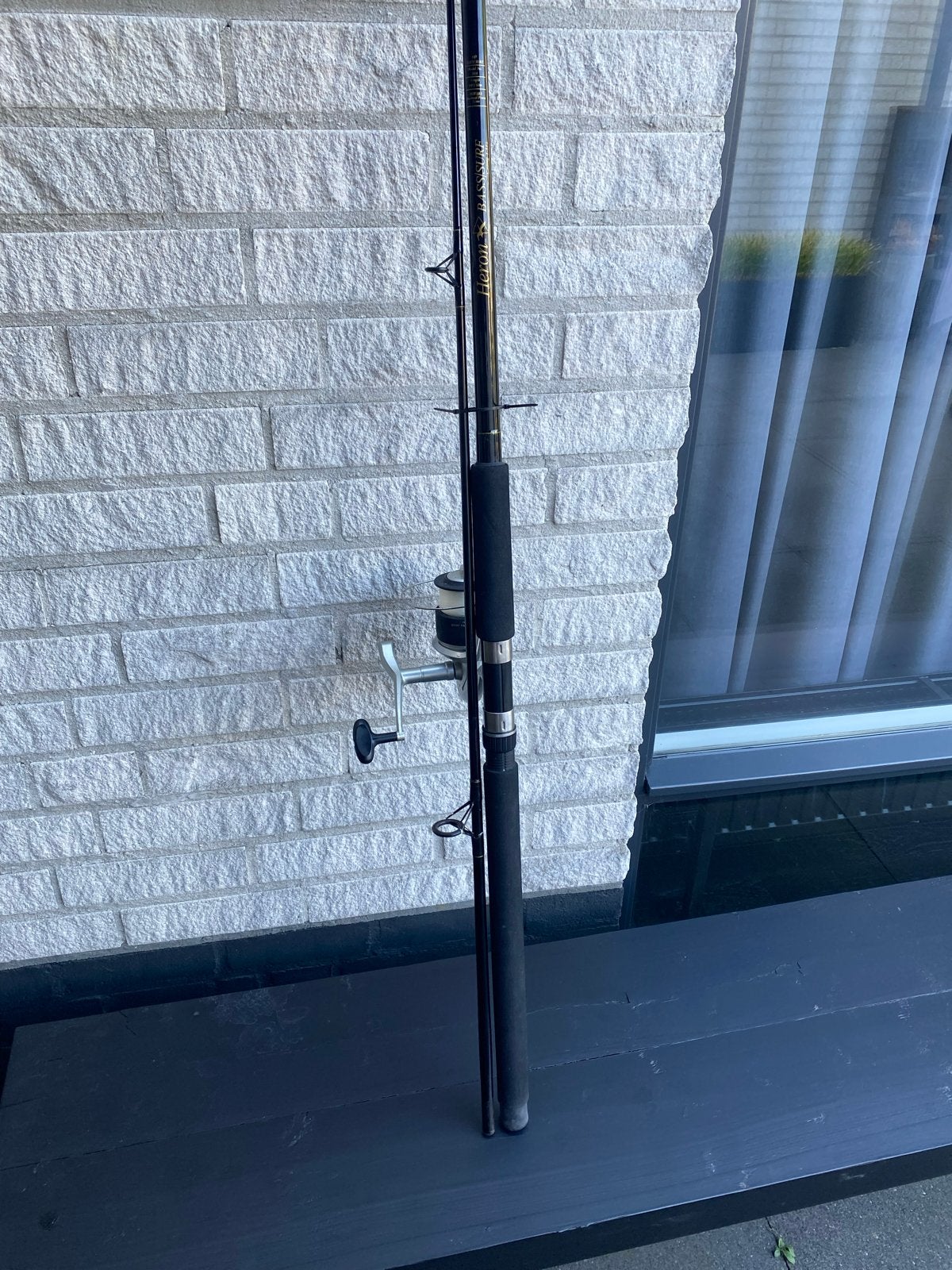 Heron Bass/Surf Werphengel met Spro Surf Molen, Ophalen, Gebruikt, Werphengel