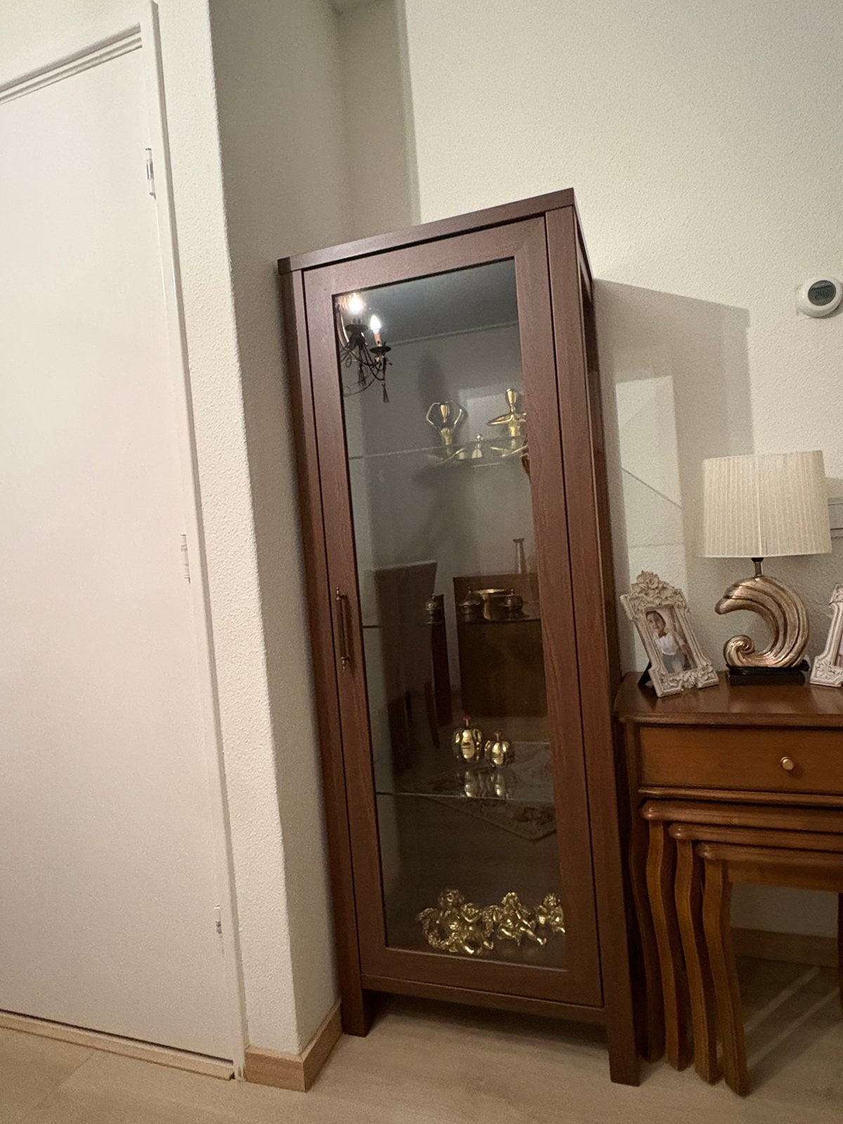 Vitrinekast, Huis en Inrichting, Ophalen, Zo goed als nieuw, 25 tot 50 cm, 150 tot 200 cm