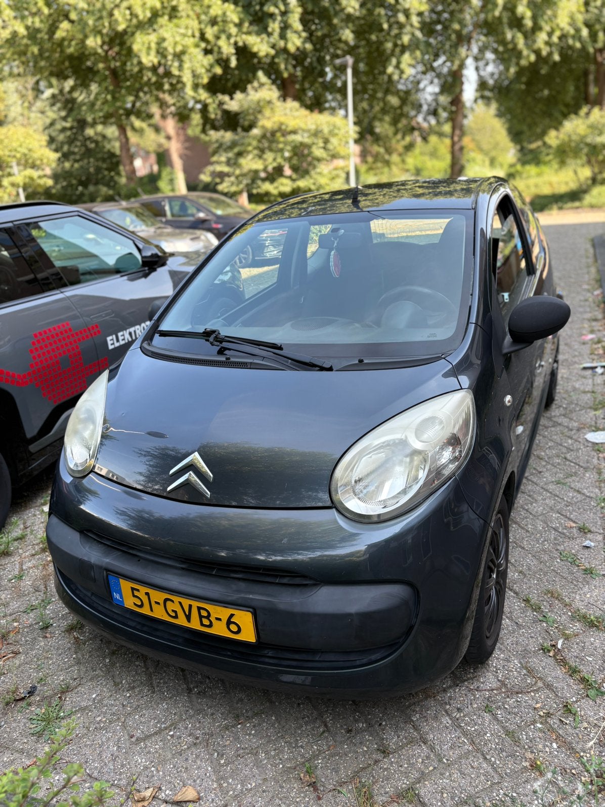 Citroën C1 1.0 3-DRS 2008 Grijs, Auto's, Citroën, Particulier, C1, Benzine, A, Hatchback, Handgeschakeld, Origineel Nederlands