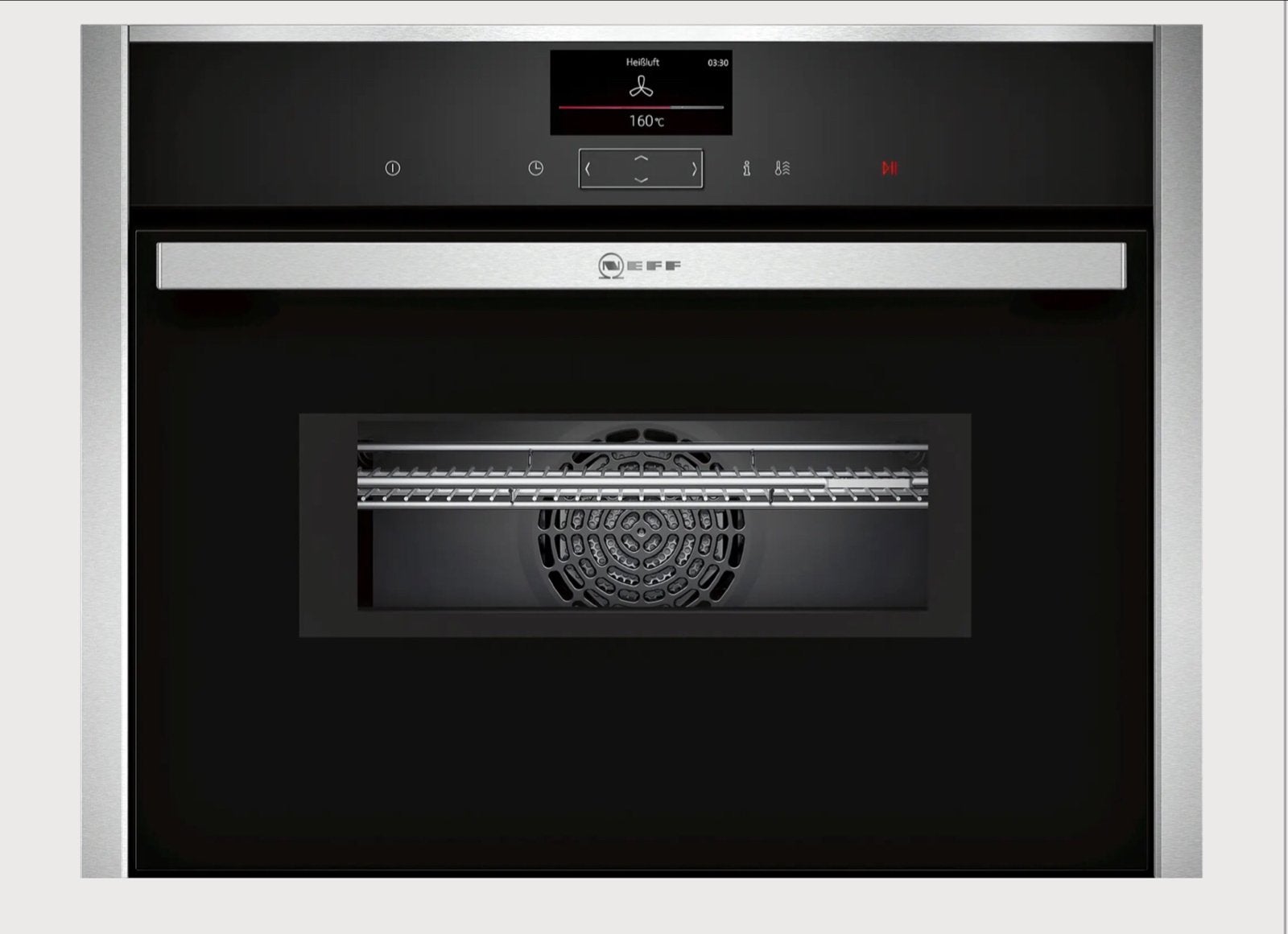 Luxe Neff combimagnetron met WiFi, Witgoed en Apparatuur, Ophalen, Combimagnetron, Zo goed als nieuw, Inbouw