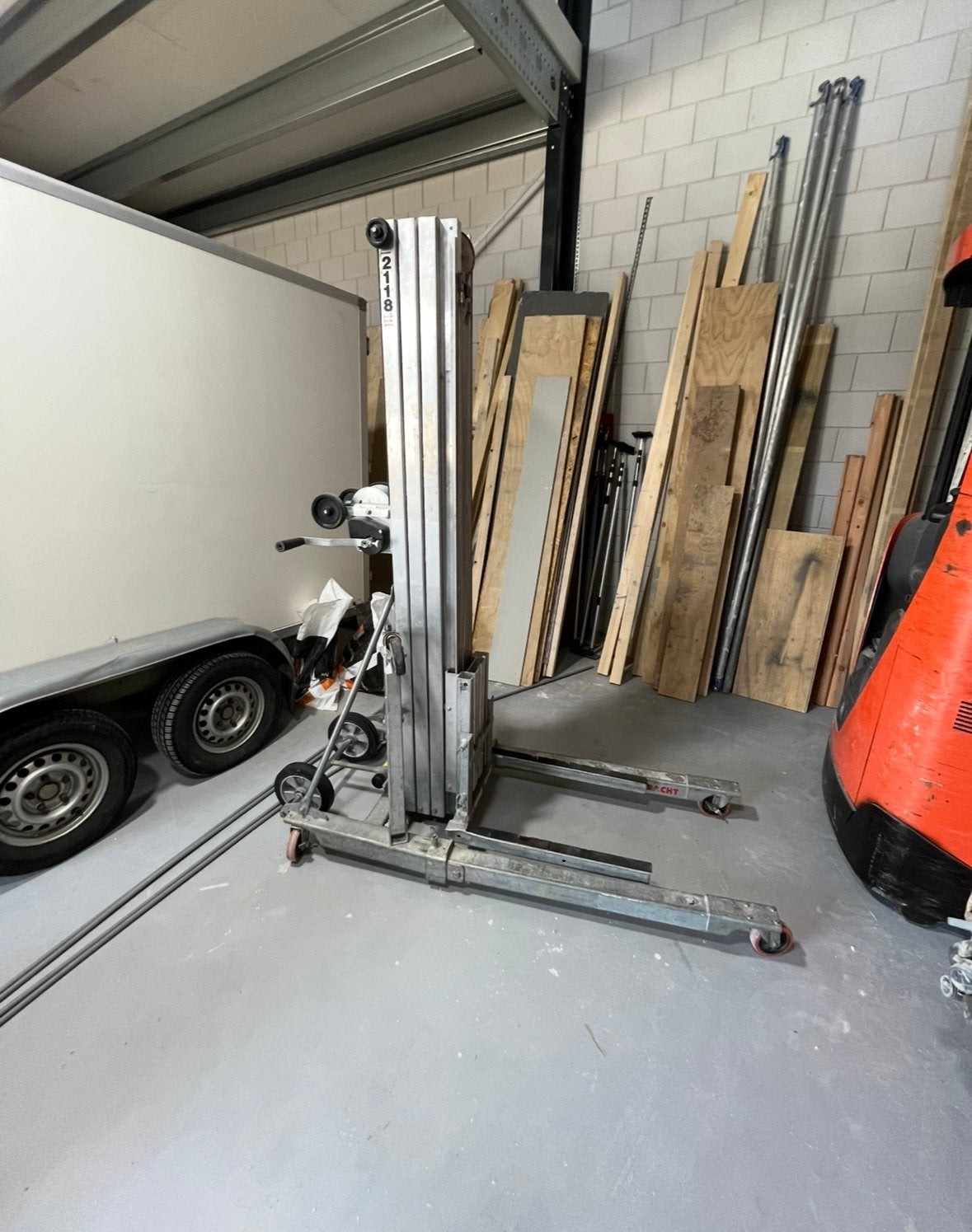Materiaallift montagelift kanalenlift, Ophalen, Overige typen, 5 meter of hoger