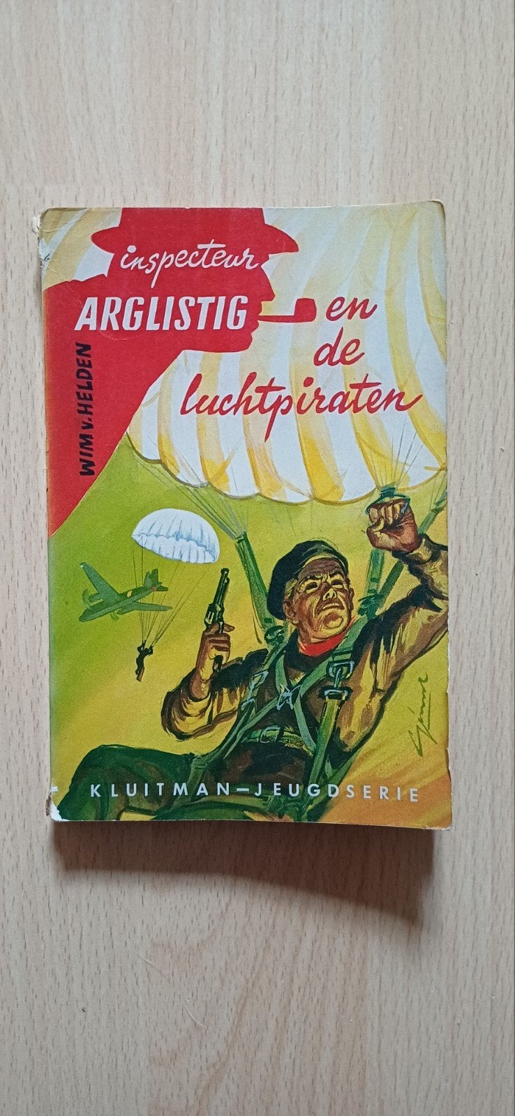 Inspecteur Arglistig en de luchtpiraten - Kluiman Jeugdserie, Boeken, Ophalen of Verzenden