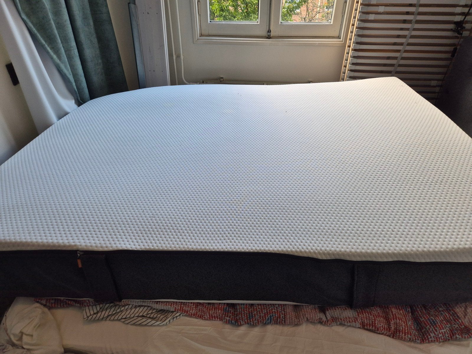 Emma Hybrid matras 140x200 m, Ophalen, Zo goed als nieuw, Tweepersoons, 140 cm