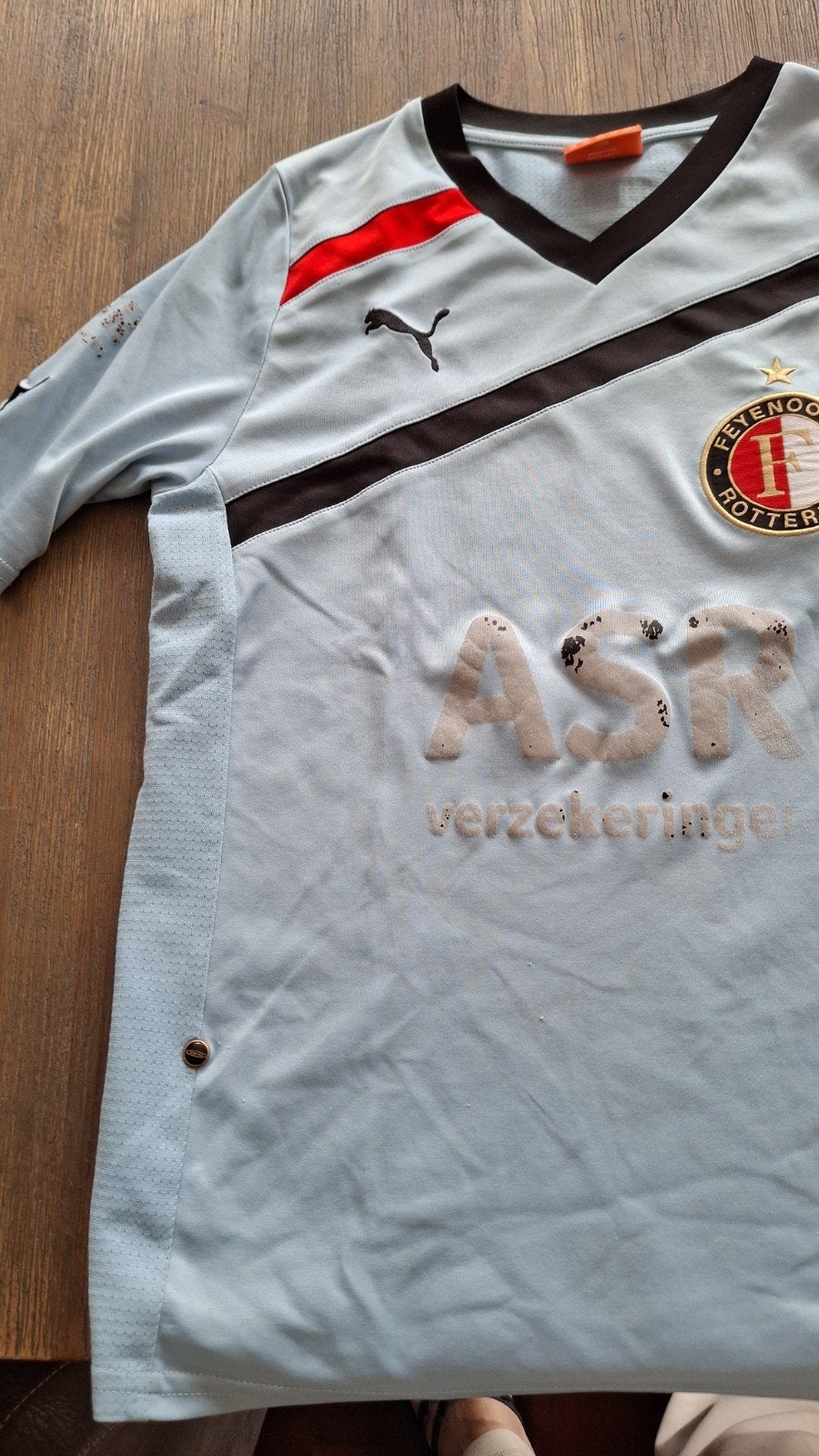 Feyenoord sportset Puma maat 152, Gebruikt, Jongen of Meisje, Puma, Sport- of Zwemkleding