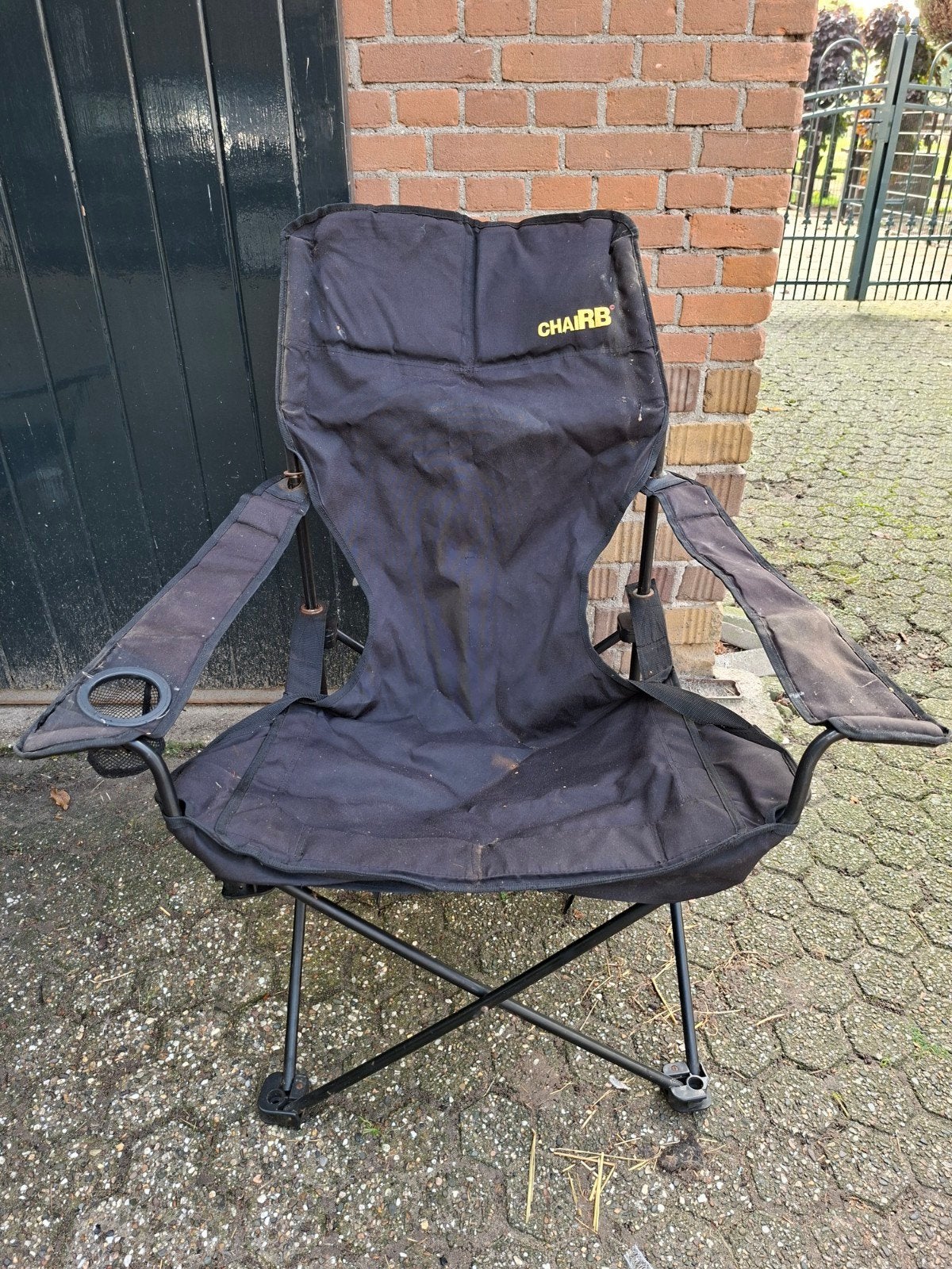 2x Visstoel / Campingstoel - Comfortabel en Opvouwbaar, Caravans en Kamperen, Ophalen, Gebruikt, Campingstoel