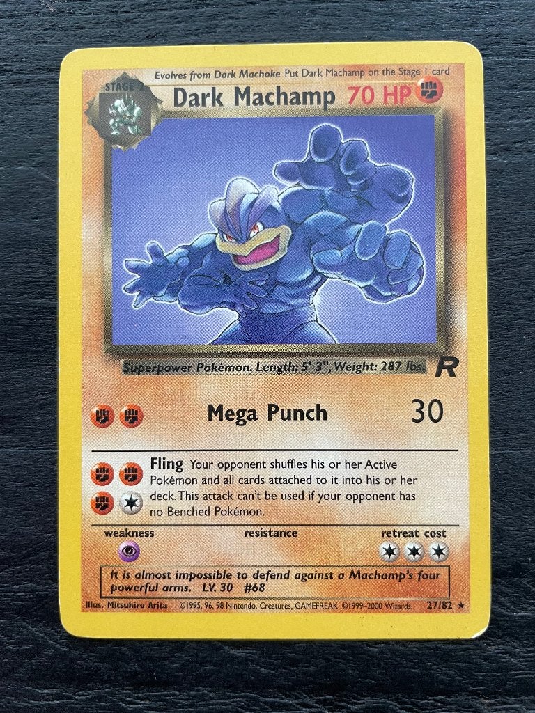 Dark Machamp #27, Ophalen of Verzenden, Zo goed als nieuw, Losse kaart