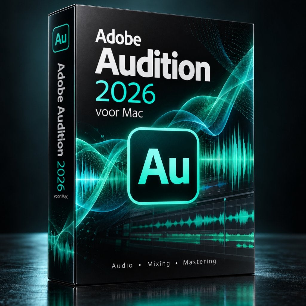 Adobe Audition 2026 3.0 voor Mac – Audiobewerking & Mixing, Ophalen, Nieuw, MacOS