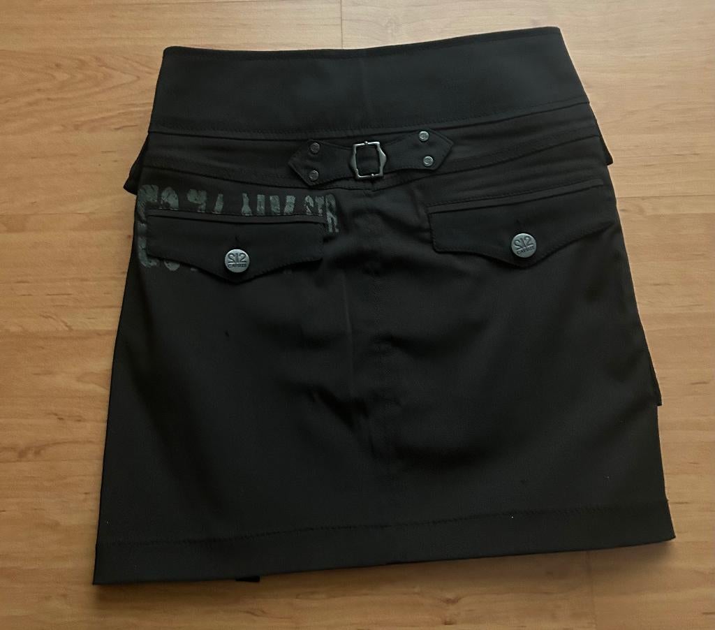 Zwarte mini rok maat XS: Nieuw, Zwart, Nieuw, Ophalen of Verzenden, Maat 34 (XS) of kleiner