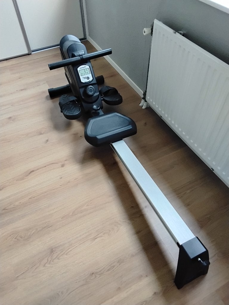 Roeitrainer Virtufit 450, compact en inklapbaar, z.g.a.n., Sport en Fitness, Ophalen, Zo goed als nieuw, Roeitrainer