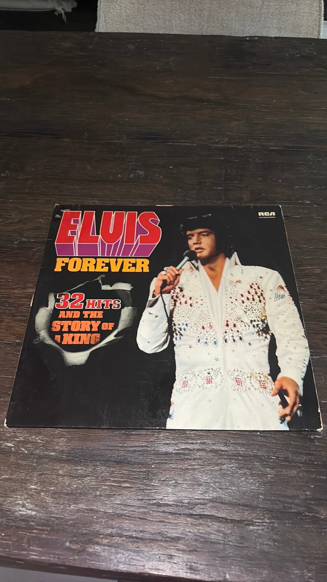 Elvis Presley - forever LP, Ophalen of Verzenden, Zo goed als nieuw, 12 inch, Poprock
