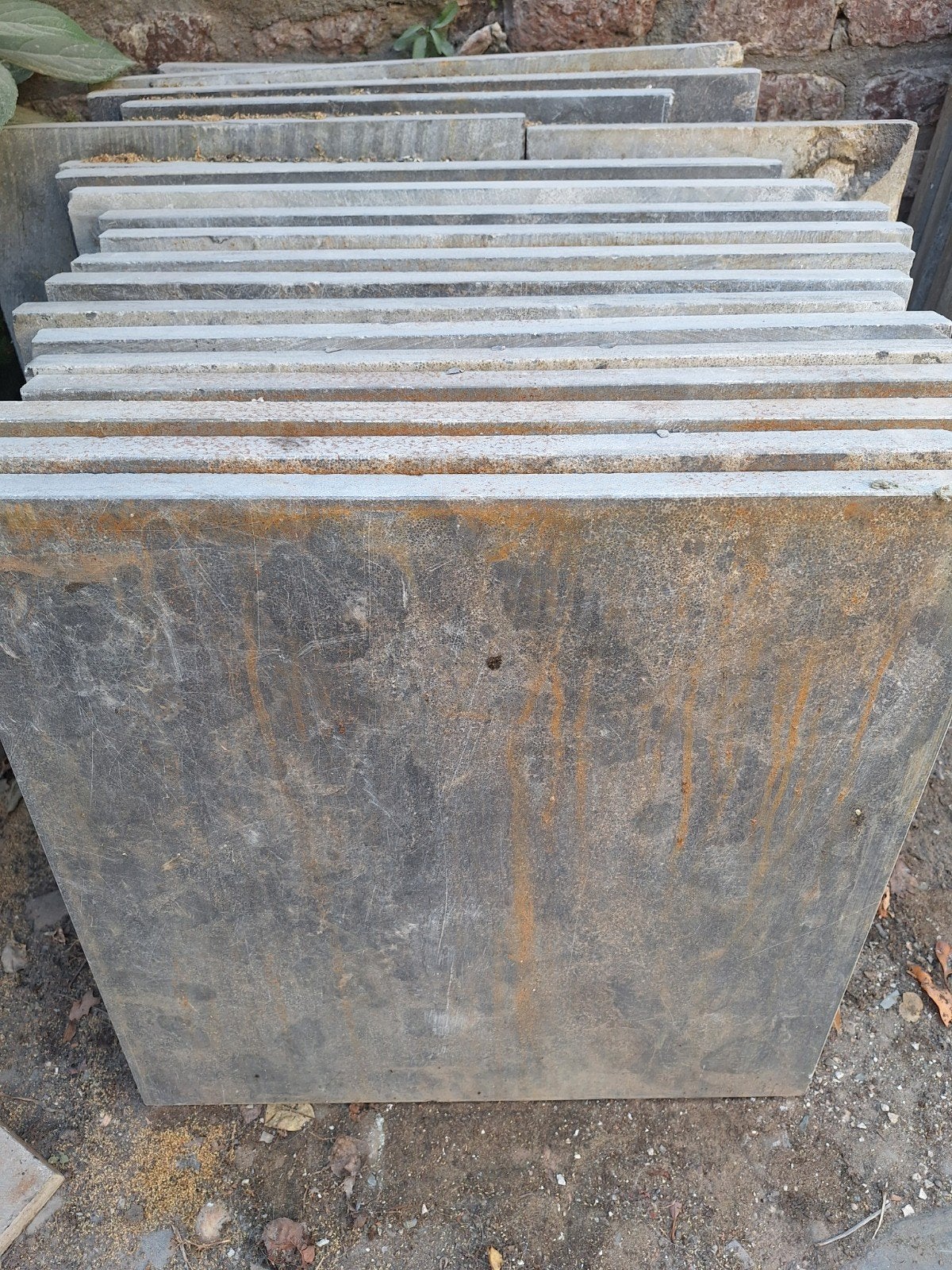Hardstenen tegels 50x50 cm, Ophalen, 40 tot 60 cm, 40 tot 60 cm, Hardsteen