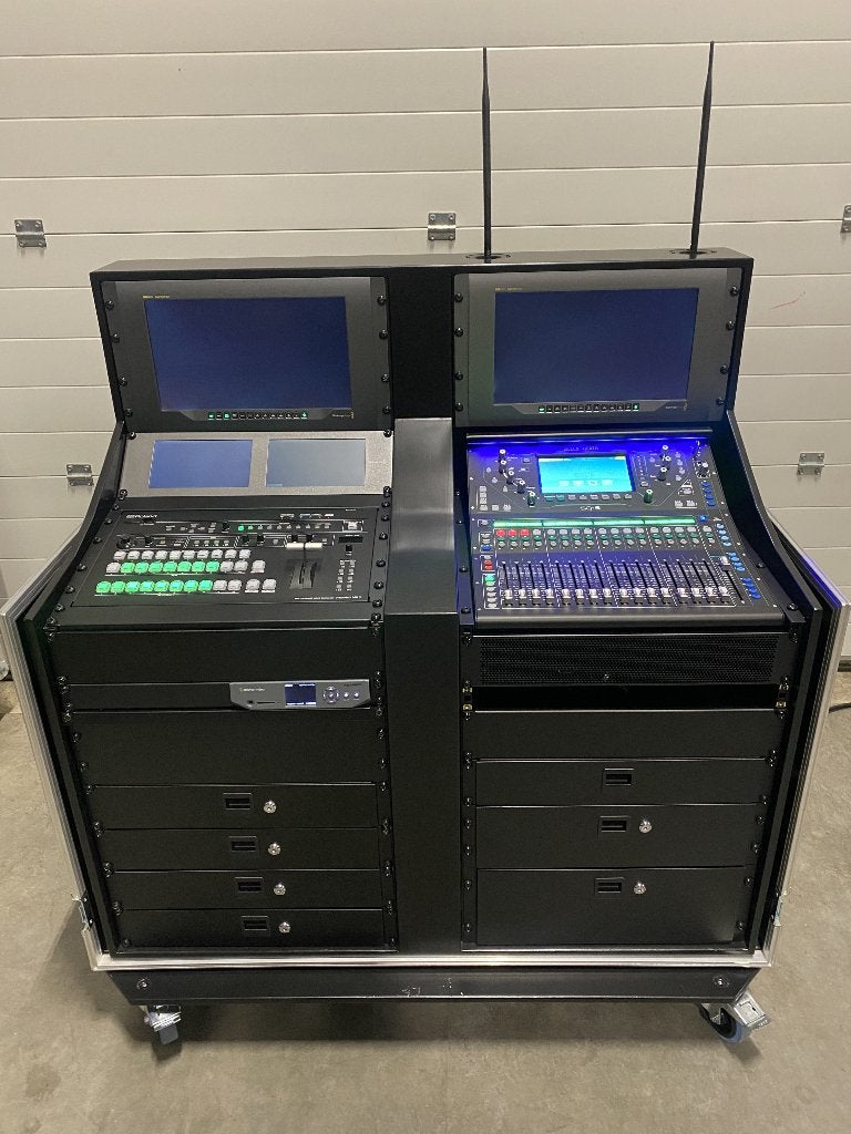 Mobiele studio voor live streamen & opname, Audio, Tv en Foto, Professionele Audio-, Tv- en Video-apparatuur, Ophalen of Verzenden