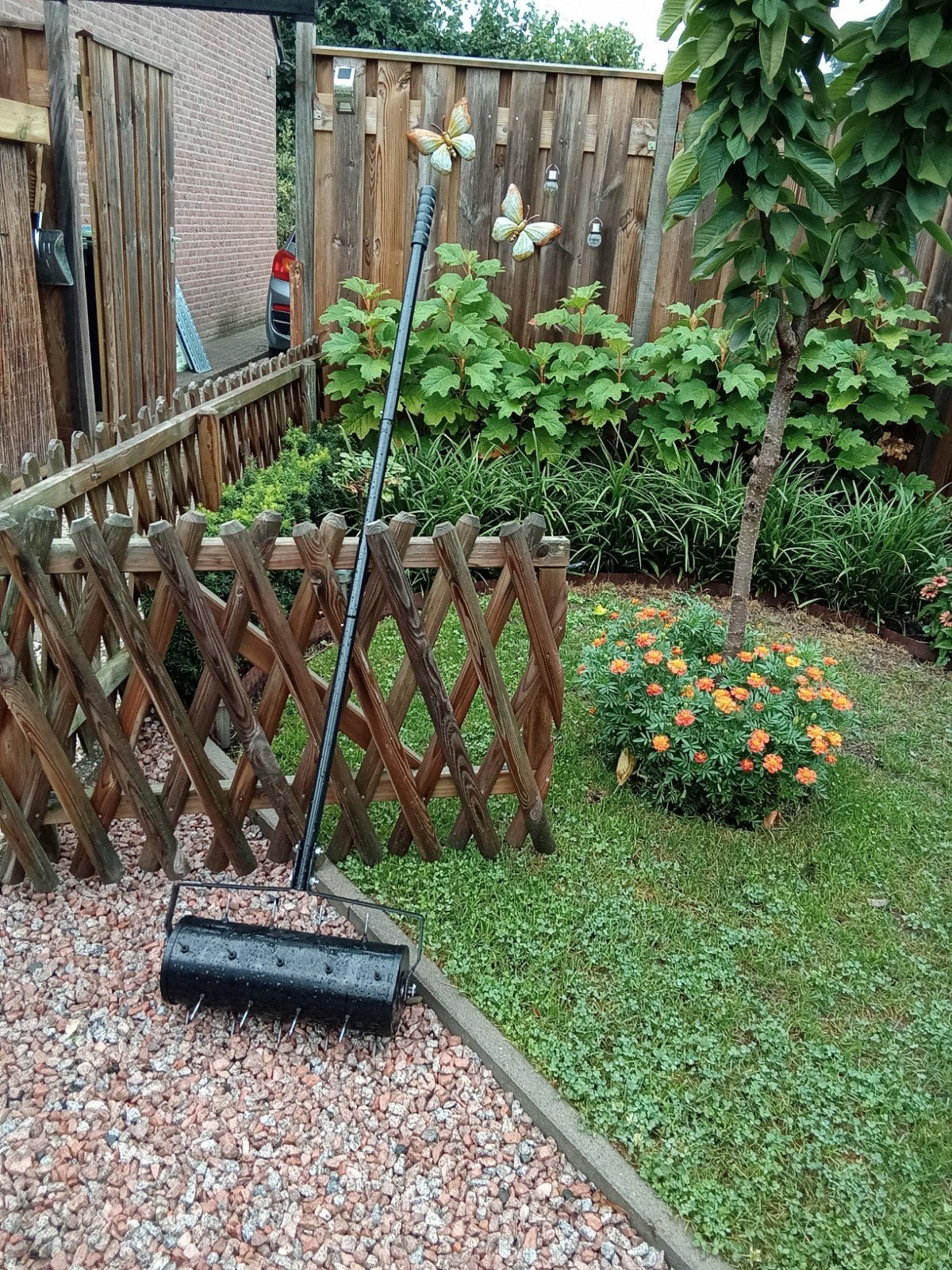 gazon prikrol, Tuin en Terras, Ophalen, Zo goed als nieuw