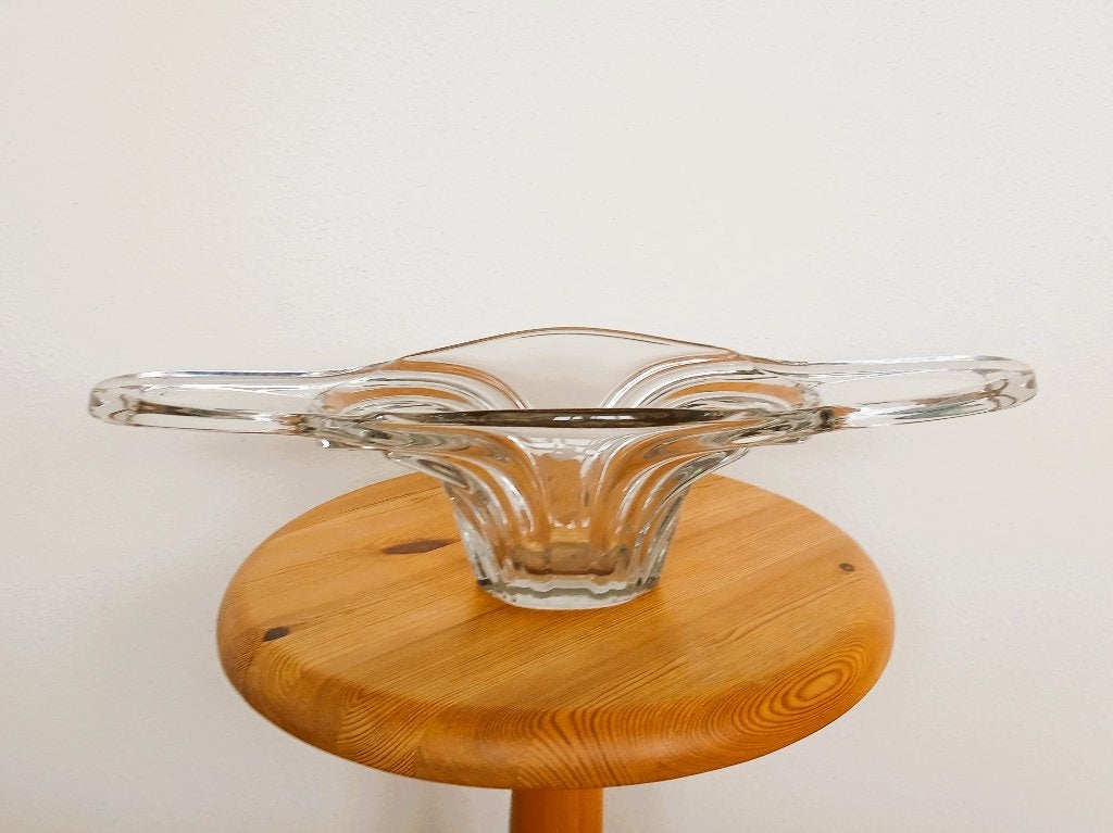 Schaal Fruitschaal XXL Vannes Frankrijk Kristal, Antiek en Kunst, Ophalen of Verzenden